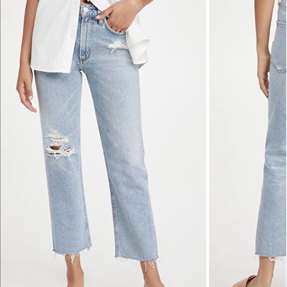 Citizens Of Humanity Denim - Citizen of humanity daphne crop zip fly sz 34